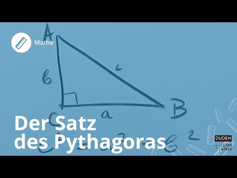 Der Satz des Pythagoras einfach erklärt – Mathe | Duden Learnattack