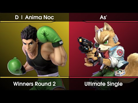 Magna Arena #69 - Anima Noc (Little Mac,Marth) Vs. As' (Fox) SSBU Ultimate Tournament