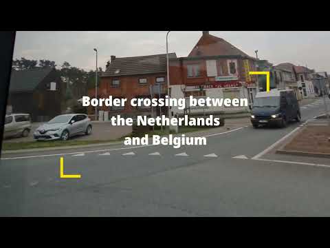 Bus trip from the Netherlands to Belgium € 1 euro and 70 cents