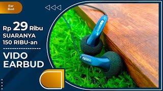 Vido Earphone Murah Terbaik di Bawah 50 Ribu? Cuma 29 Ribu | Vindtech Review