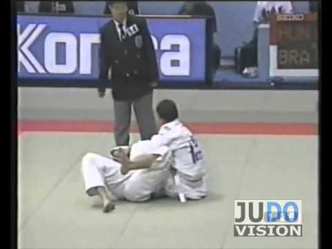 JUDO 1995 World Championships: Flavio De Vlhoa (BRA) - Istvan Gulyas (HUN)
