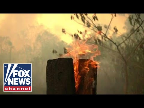 ブラジル軍はアマゾンの火災との戦いのための作戦を開始します。 (Brazilian military begins operations to fight Amazon fires)