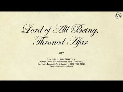 017 Lord of All Being, Throned Afar || SDA Hymnal || The Hymns Channel