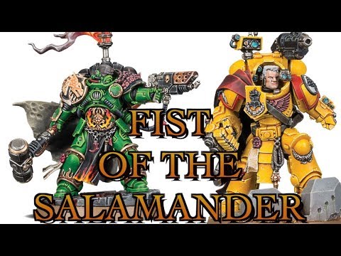 NEW MODELS: Salamander & Imperial Fist Primaris Marines Warhammer 40k