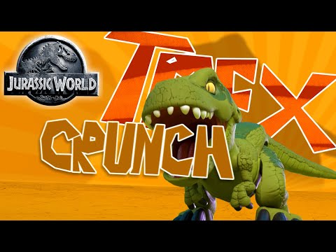 T-Rex Crunch | NEW Dinosaur Song | Jurassic World | Kids Action Show | Music Cartoons