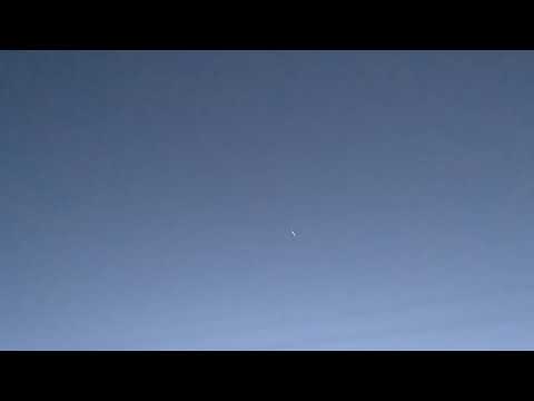 Ufo,drone o semplice stella ??? Nei cieli di Montichiari Brescia.