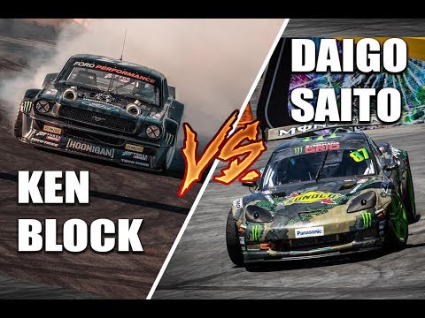 KEN BLOCK Vs DAIGO SAITO | EPIC DRIFT BATTLE | Gymkhana GRiD 2018