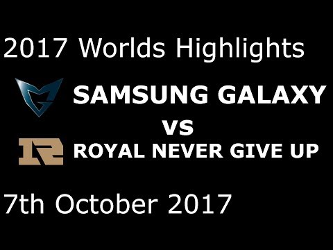SSG vs RNG HIGHLIGHTS 2017 WORLDS GROUP STAGE DAY 3