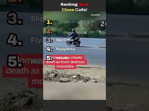 Ranking Best Close Calls #viral #fail #ranked #shocking #suspense