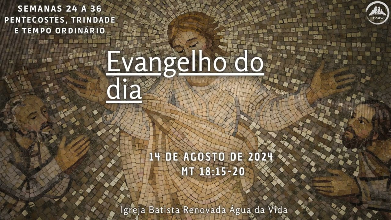 Evangelho do dia | 14.08.24 | Mt 18:15-20