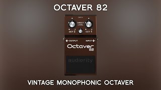 Video thumbnail for Audiority Octaver 82 - Quick Demo by Audiority TV