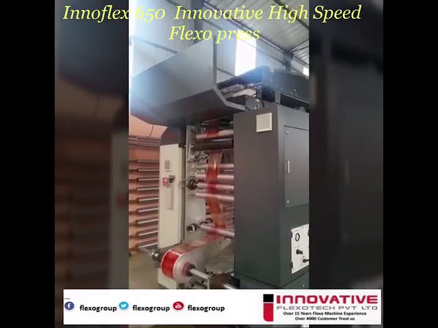 High Speed Flexo Printing Machine - Super High Speed Stack Type Flexo ...