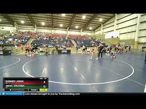 97 Lbs Cons. Round 3 - Konner Larkin, AZ Vs Diesel Knudsen, UT 8e1f