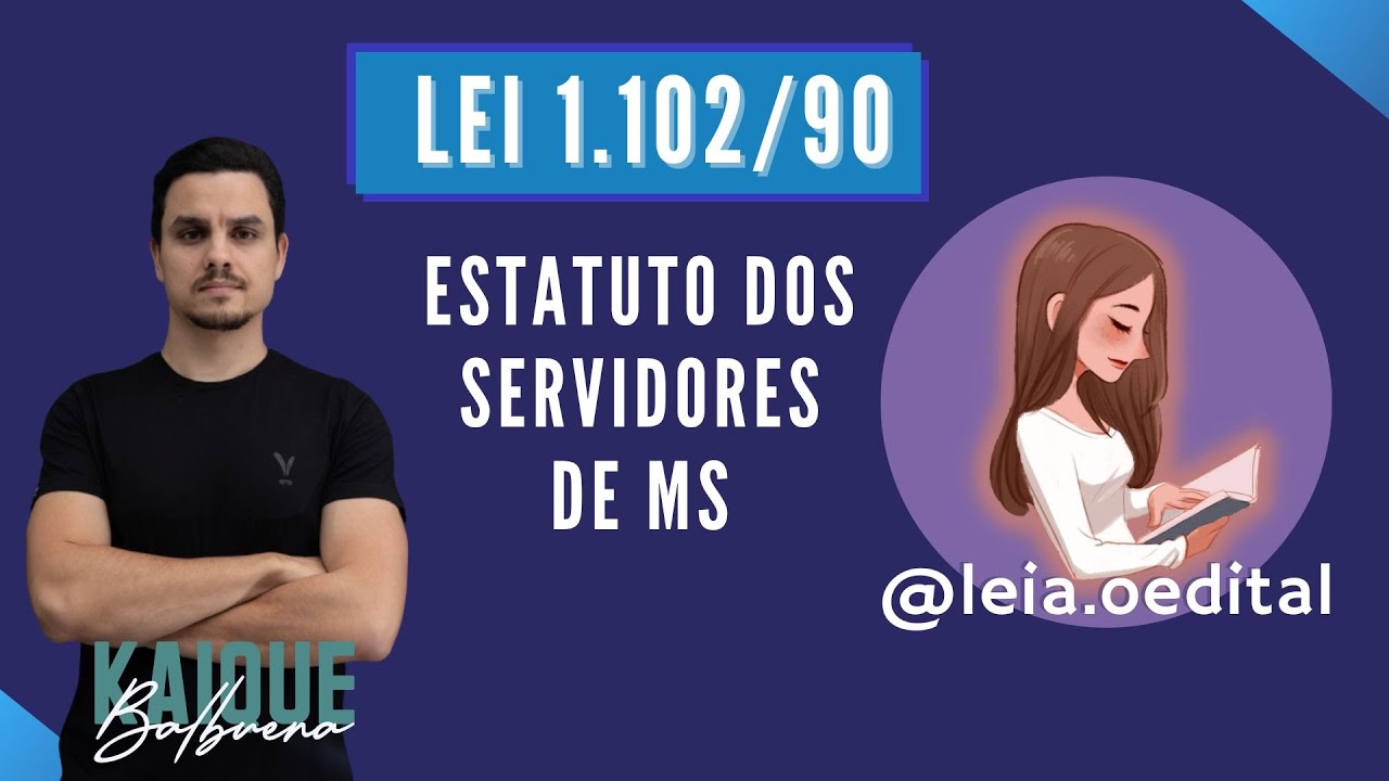 Lei 1.102/90 - Estatuto do MS - Questões