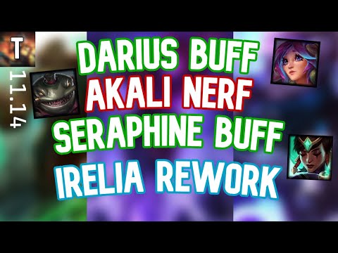 PATCH NOTES 11.14 Full Description - Champions Buffs, Nerfs And Adjustments