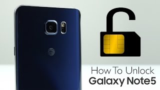 How To Unlock Samsung Galaxy Note 5 - SIM Unlock