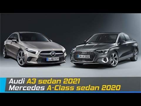 Audi A3 sedan Vs Mercedes A-Class sedan | Design & Dimensions Comparison | Aircar
