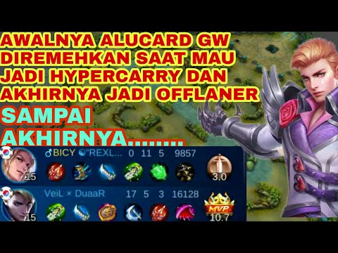 TUTORIAL ALUCARD CARRY FEEDER!! RAJA ALUCARD MENUNJUKAN KEKUATANNYA!! | MLBB Alucard Tutorial