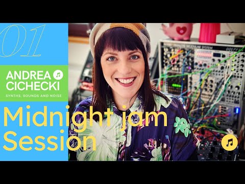 Modular synth & Digitakt 'Midnight Jam Session 1' by Andrea Cichecki