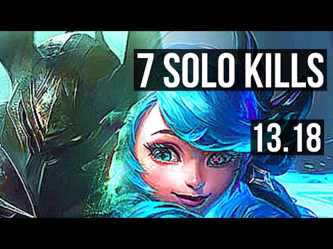 MORDEKAISER vs GWEN (TOP) | 7 solo kills, 10/2/9, Godlike, 300+ games | EUW Diamond | 13.18