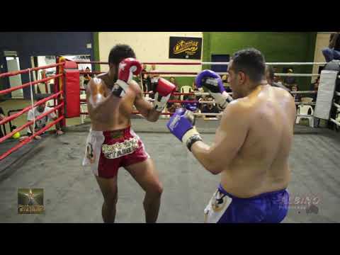 PORTUÁRIOS STADIUM -  Cinturão ABS - Sidnei Anselmo (Imperium Thai/TNLS) x Lucas Meninão (Ct Cyborg)