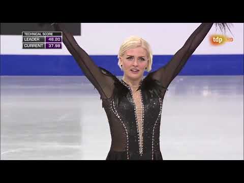 Viktoria HELGESSON SWE Free Skate 2014 European Figure Skating Championships Budapest