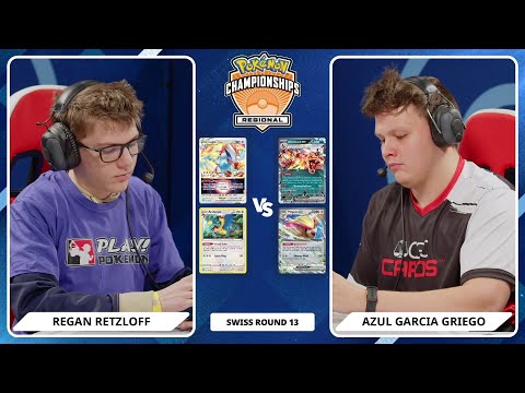 TCG Regan Retzloff Vs Azul Garcia Griego - 2024 Pokémon Toronto Regional Championships Swiss R13