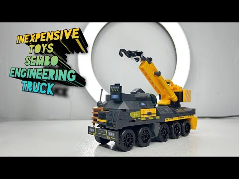UNOFFICIAL LEGO | SEMBO BLOCK | ENGINEERING TRUCK