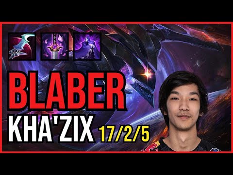 BLABER - KHA'ZIX vs. KINDRED Jungle | NA CHALLENGER | PATCH 10.25