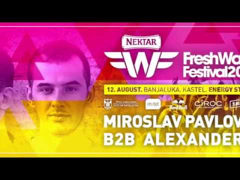 ALEXANDER G b2b MIROSLAV PAVLOVIC @ FRESH WAVE FESTIVAL 2017