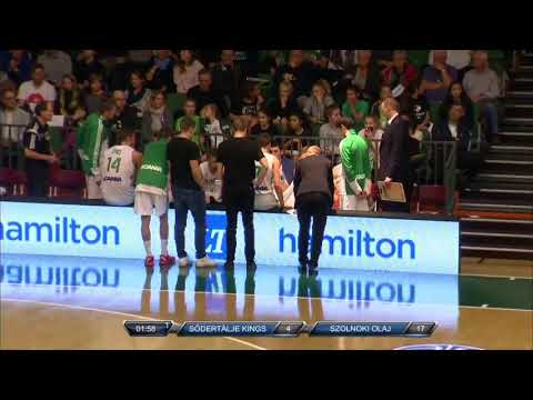 Södertälje Kings – Szolnoki Olaj KK 2017. 10. 11.