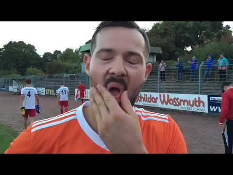 Sebastian Grub, Torwart FSV Salmrohr, nach dem 0:1 gegen Karbach