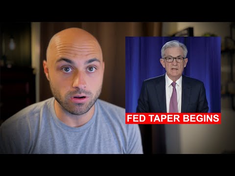 AND... It Begins. The Fed Starts the Taper, Sets Off Countdown to Crash