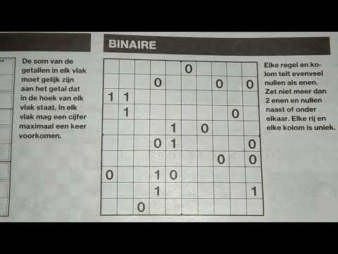 Hip Hip Hurray, let's celebrate the 300 Sudoku videos. Binary Sudoku (#298) 10-23-2019 part 1 of 3