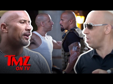 The Rock and Vin Diesel Being Kept Apart on Press Tour