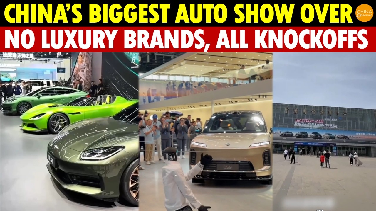 China’s Biggest Auto Show Over, Luxury Brands Disappear, Totally Becomes a Knockoff Show