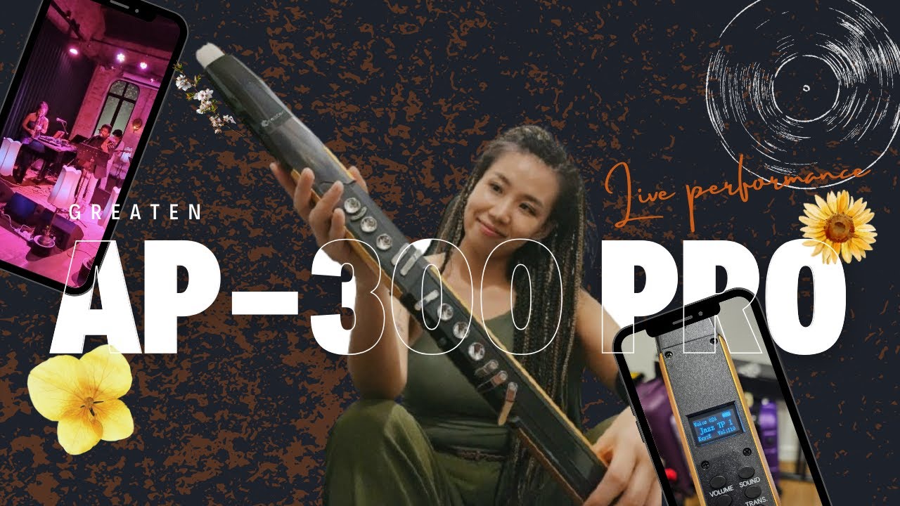 Live performance with AP-300 PRO