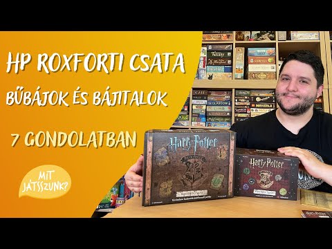 Harry Potter: Roxforti Csata, Bűbájok és Bájitalok kiegészítő - 7 gondolat videó - Mit Játsszunk?