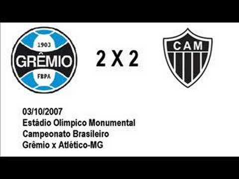 Brasileiro 2007 - GREMIO 2 x 2 galo - radio bandeirantes