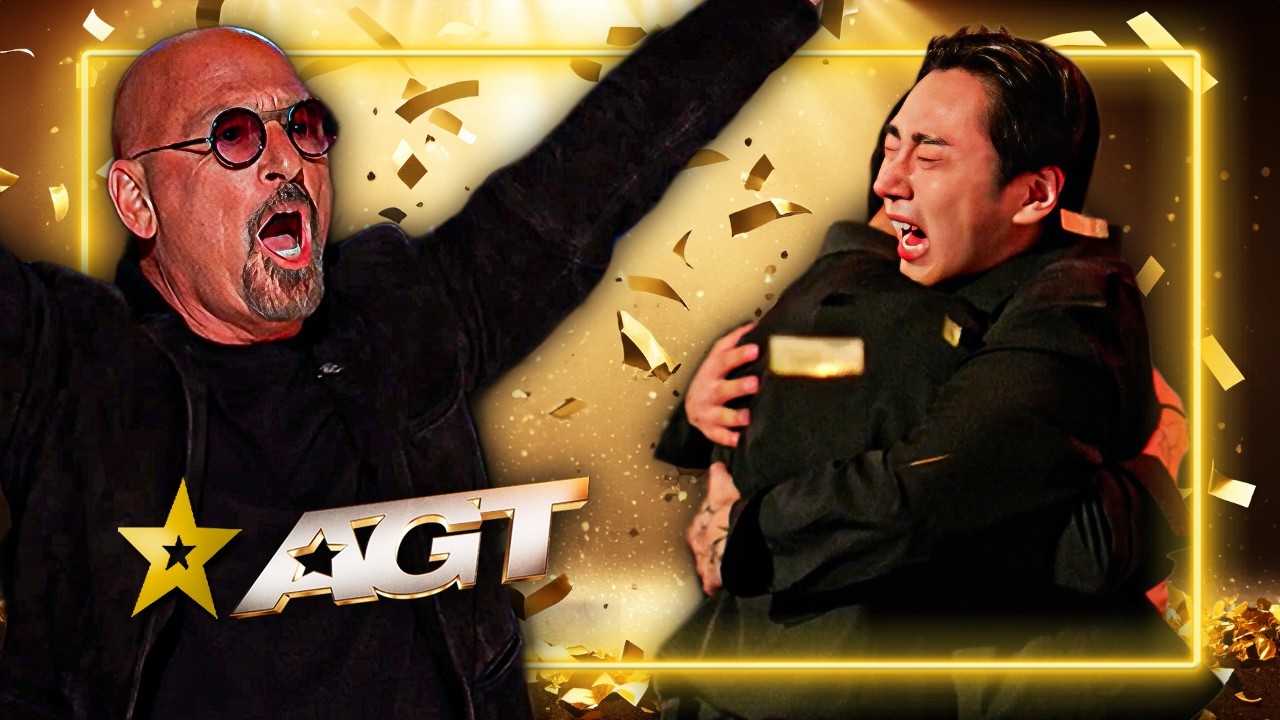 South Korean Group Combine Magic & Dance to Win The Golden Buzzer on America's Got Talent 2026!