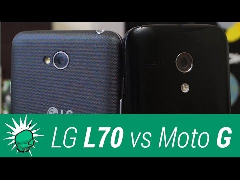Motorola Moto G vs LG L70