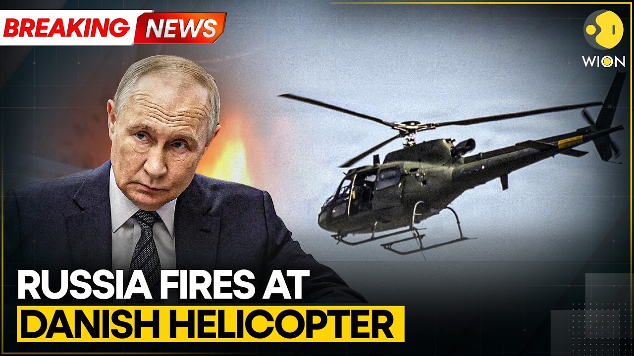 Russia Warns NATO, Flares Fired at Denmark's Military Helicopter | WION BREAKING