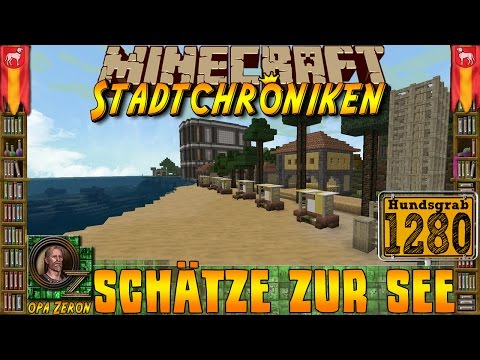 Minecraft #1280 -Stadtchroniken- Schätze zur See [HD+Deutsch]