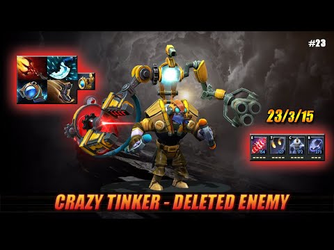 CRAZY TINKER - DELETED ENEMY - New Inmortal | Raizen Dota 2 Tinker
