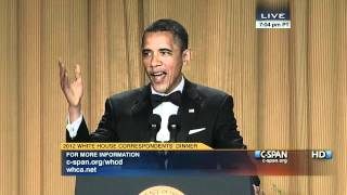C-SPAN: President Obama at the 2012 White House Correspondents' Dinner
