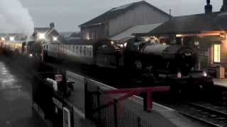 preview picture of video 'West Somerset Railway 6 December 2013'