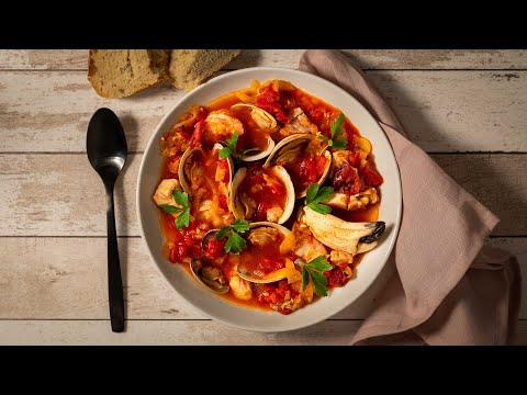 How to Make a Wonderful Seafood Cioppino | Kamado Joe Indoor Kitchen
