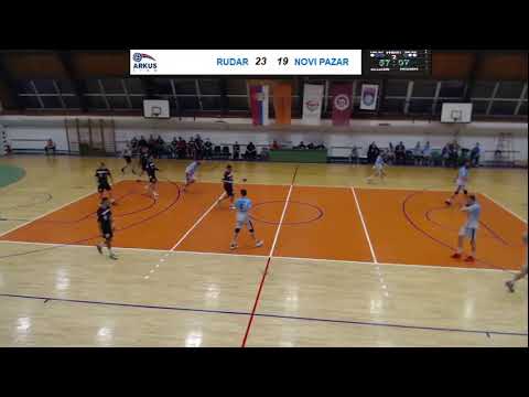 ARKUS liga 13. kolo / RK Rudar - RK Novi Pazar