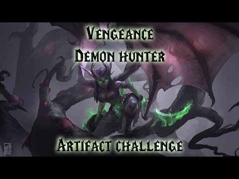 Vengeance Demon hunter - artifact challenge in mage tower : Kruul
