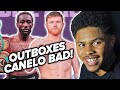 Shakur Stevenson says Terence OUTBOXES THE S*** of Canelo!